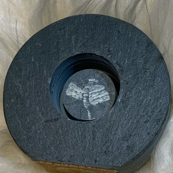 SALE!!! Clock in natural slate rock.     2 - Picture 5 of 9